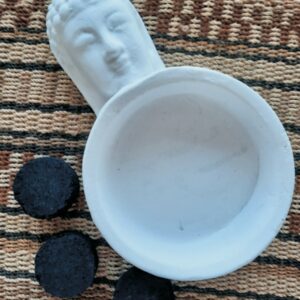 Sahumador rústico grande buda