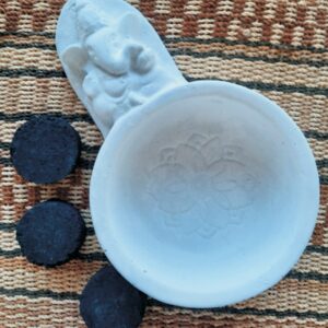 Sahumador rústico grande ganesha